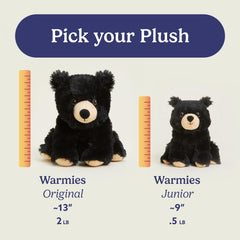 Warmies safety certified design ensures child-safe plush for all ages