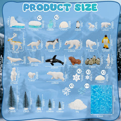 Warmtree polar bear figurine adds a bold focal point to Arctic scenes