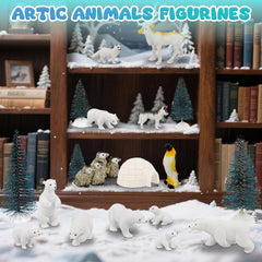 Warmtree artificial snow pack creates soft, wintry textures for dioramas