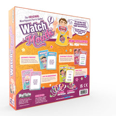 Watch Ya' Mouth classic deck cards for lighthearted wordplay and laughs.