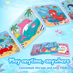 Water Painting Book for Kids Daily Life theme with mess-free water coloring