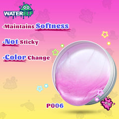 WATERELF Play Putty on a desk for discreet stress relief