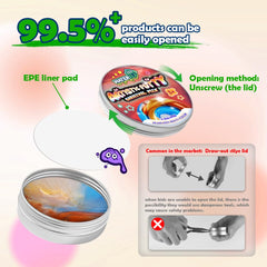 Waterelf Putty texture closeup highlighting pliable, non-sticky feel