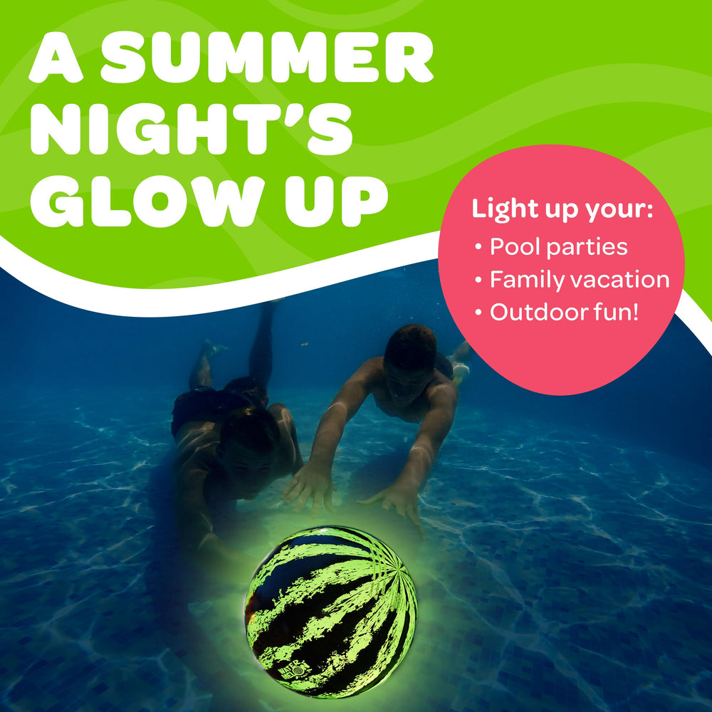 Watermelon Ball Lit family fun use, suitable for all ages.