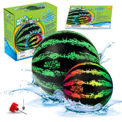 Watermelon Ball 6.5-inch in pool for versatile family play and active water games.