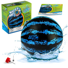 Watermelon Ball underwater passing with a sturdy shell for splashy pool play.