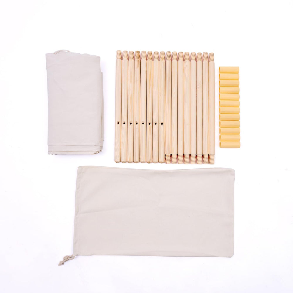 WATEVLOTCS Pine wood frame 24 mm for a sturdy structure