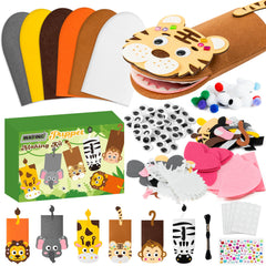 Watinc 6Pcs Hand Puppet Kit with vibrant colors for imaginative storytelling