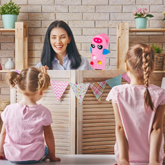 Watinc felt decor pieces for easy puppet customization