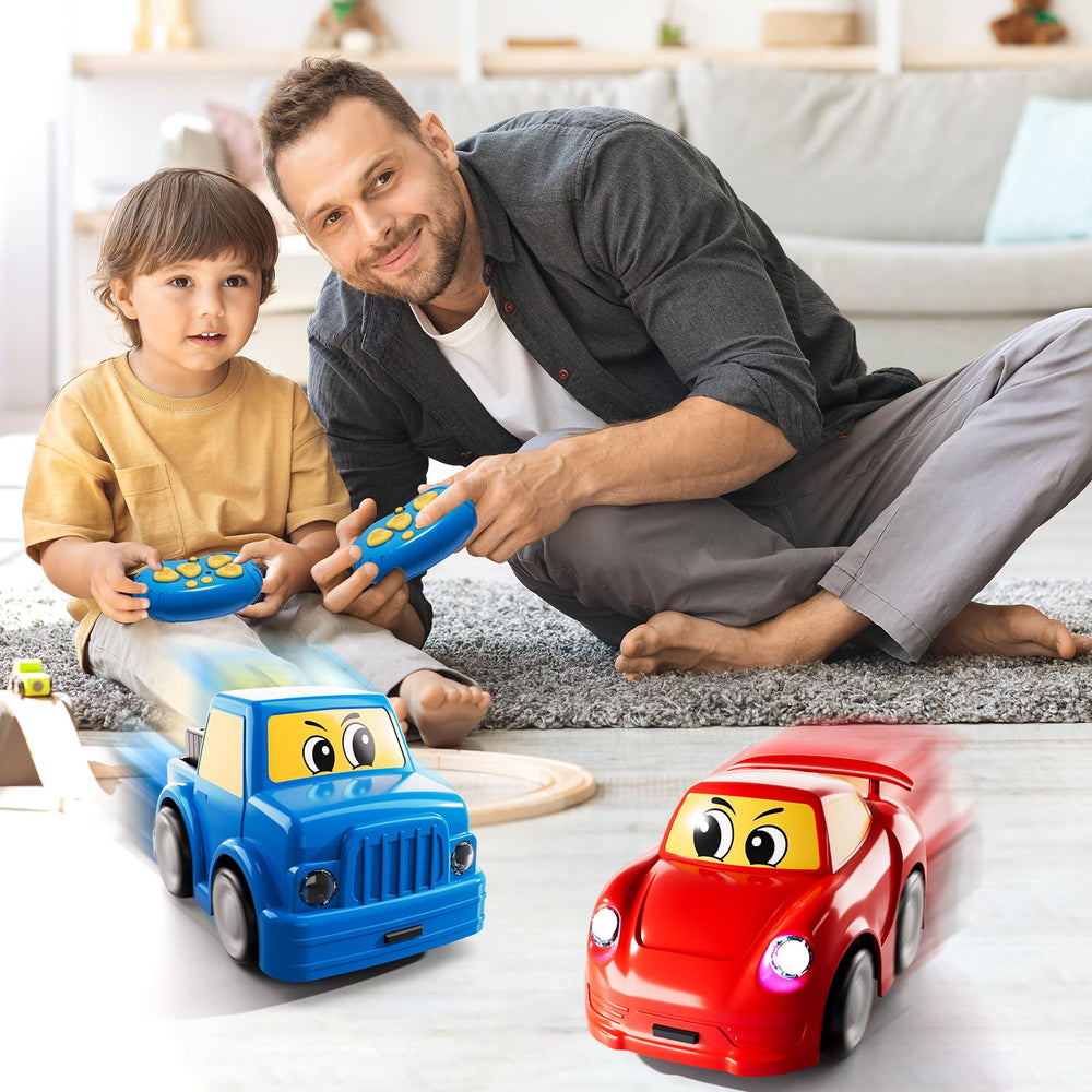 Watudou battery requirements: remotes use 2 AAA and cars use 3 AAA.