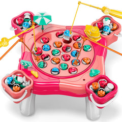 WATUDOU magnetic fishing board with fish pieces supports cooperative play