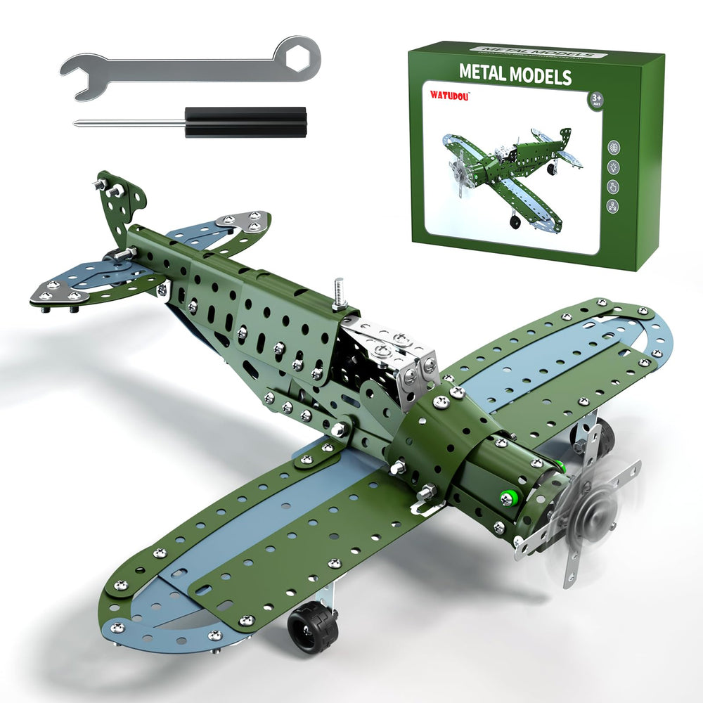 WATUDOU Model Airplane assembly process sparks hands-on learning and problem solving