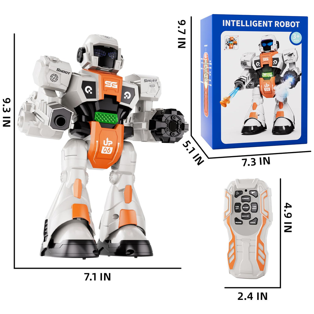 WATUDOU robot toy in gift box, ideal for birthdays.