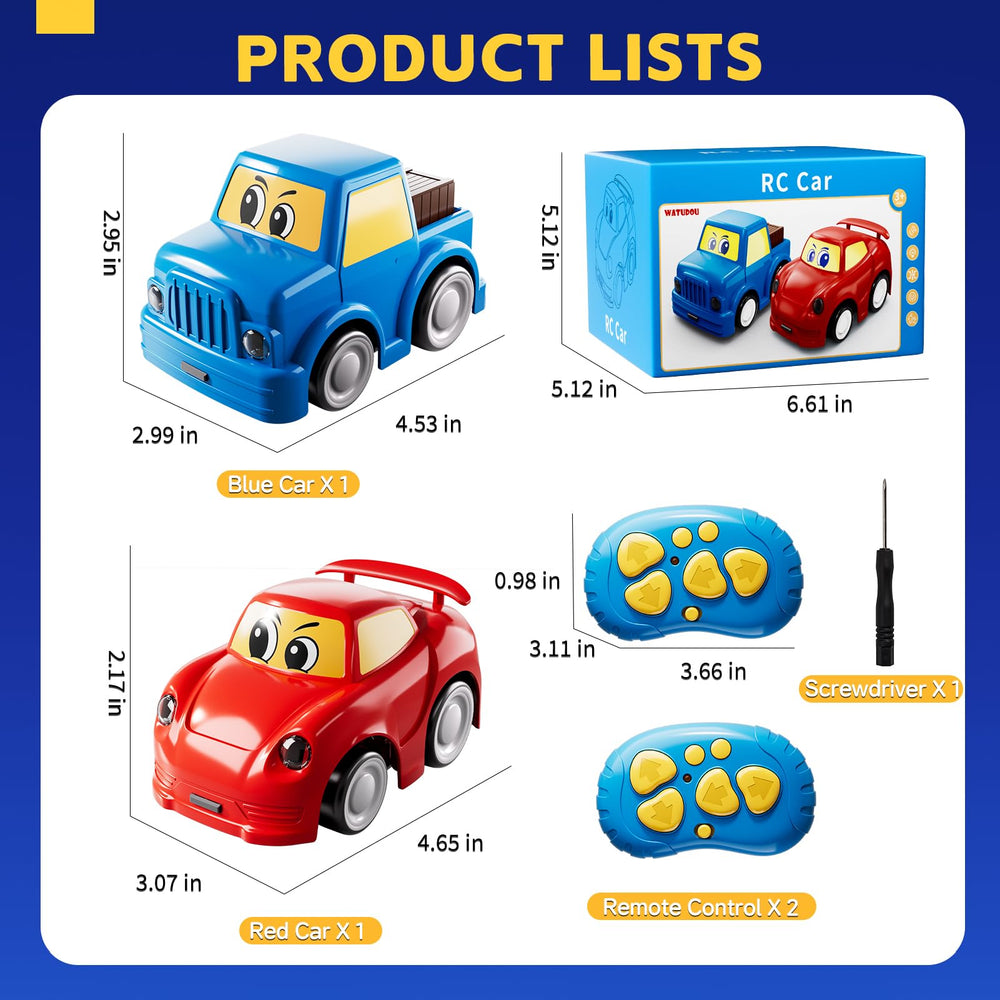 Watudou safe ABS material with rounded edges protects little hands.