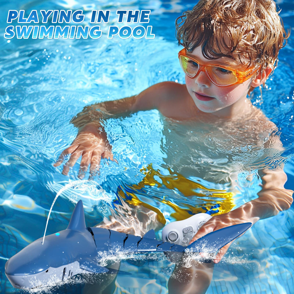 Watudou rechargeable batteries extend playtime for the RC shark