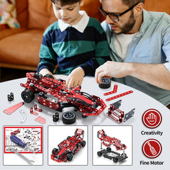 WATUDOU STEM model car kit instructions shown for step-by-step guidance