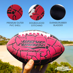 Wave Runner beach and pool game-ready football for family fun