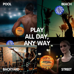 Wave Runner night glow enhances pool party visibility and excitement.