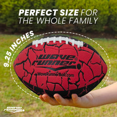 Wave Runner durable football tackling and diving catches in all-terrain environments