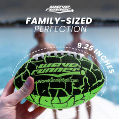 Beach scene with Wave Runner Grip It showcasing versatile outdoor fun.