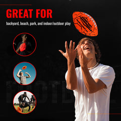 Wave Runner glow football lights activated by touch for easy use