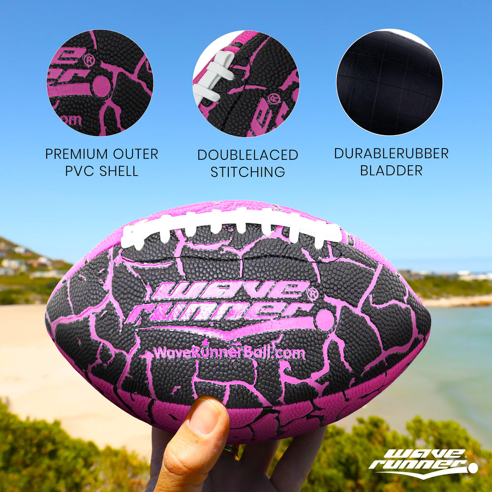 Wave Runner football in outdoor backyard setting for versatile play