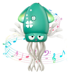 WAVISA Dancing Squid toy—front view with colorful lights for sensory exploration.