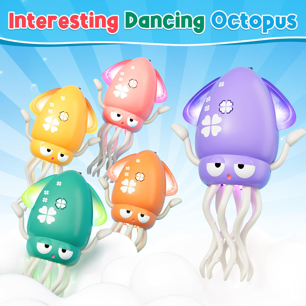 WAVISA octopus tummy-time toy encouraging crawling and balance with motion.