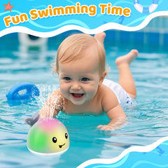 WAVISA safe ABS material bath toy with smooth edges for delicate skin.