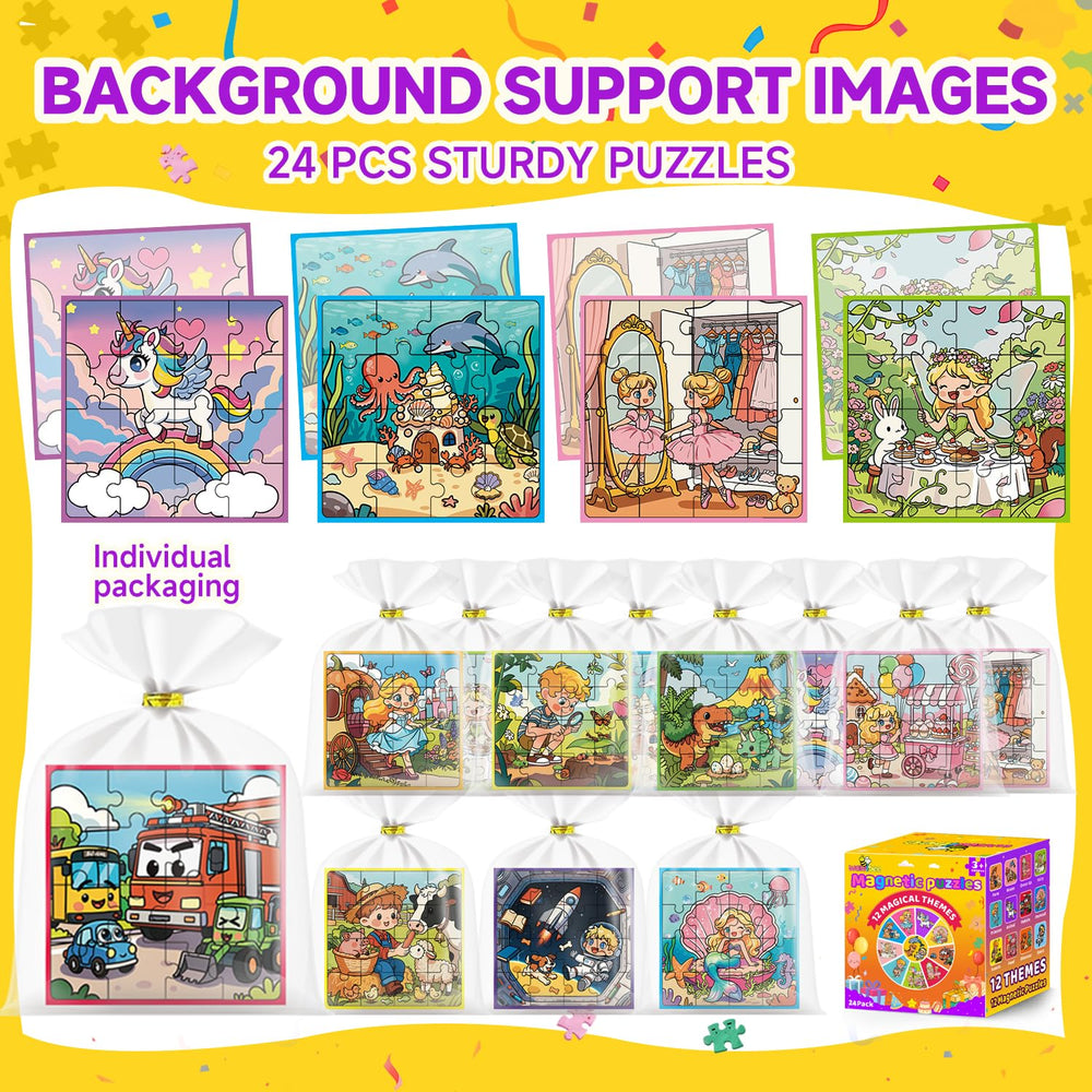 WAWIBEE magnetic puzzle dinosaur theme engages curious kids during travel or waiting time.