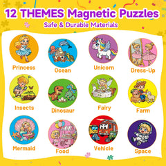 WAWIBEE magnetic puzzle unicorn theme offers portable, mess-free entertainment for ages 3–8.