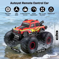 WayEee all-terrain tires grip grass, sand, and snow