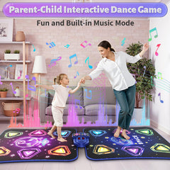 Waykee Dance Mat foldable and portable for travel.