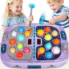 WAYKEE Whack a Game Mole playfield lights and action boost engagement