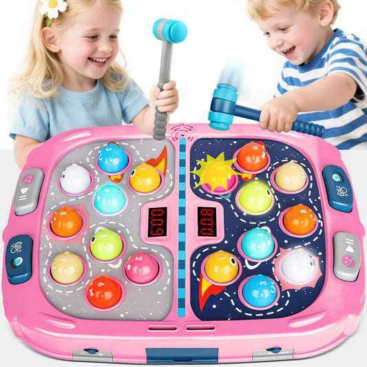 WAYKEE Whack a Mole playfield shows a 12x16 area for engaging gameplay.