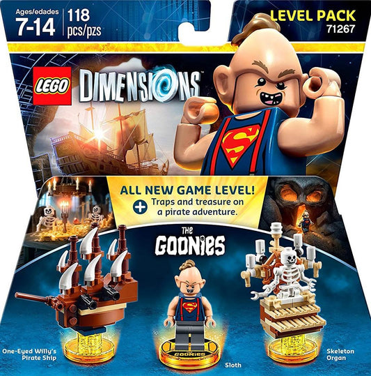 WB LEGO Dimensions Goonies Sloth smash-wall action for imaginative play.