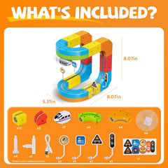 Wdebay Klick Rail educational toy stimulates curiosity and collaborative learning.