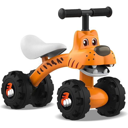 Wdmiya Tiger balance bike front view for toddlers boosts balance potential