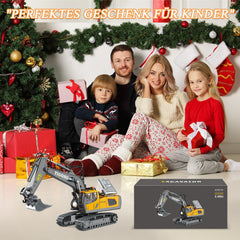 Wdsexual gift-ready RC bulldozer for kids aged 6 and up.