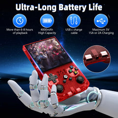 WDYQJE R36MAX 64GB storage for instant library access.
