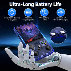 WDYQJE R36MAX tempered glass display protects screen during intense sessions