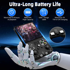 WDYQJE R36MAX tempered glass screen protects visuals during intense battles