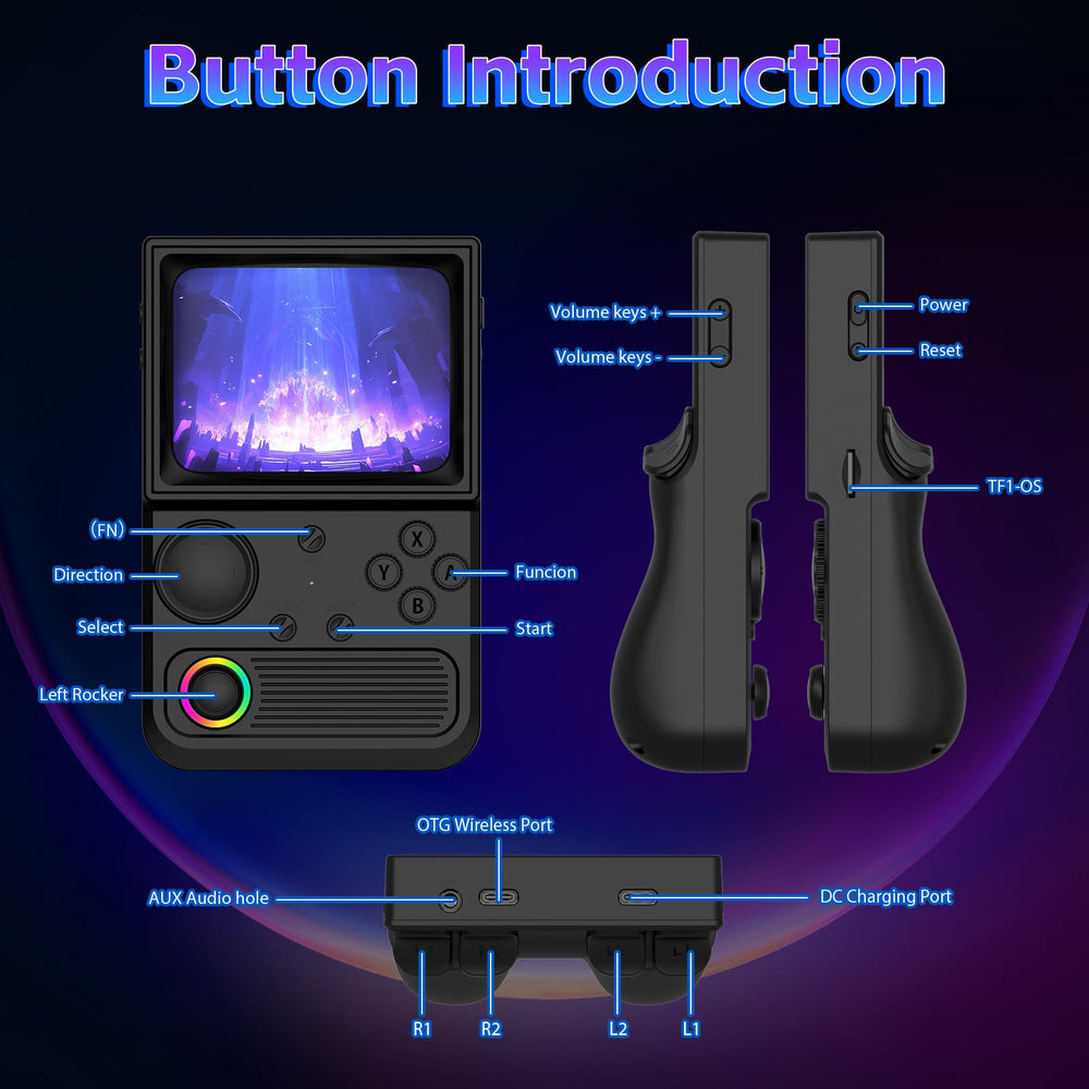 WDYQJE R36T compatible with wired controllers for couch co op fun.