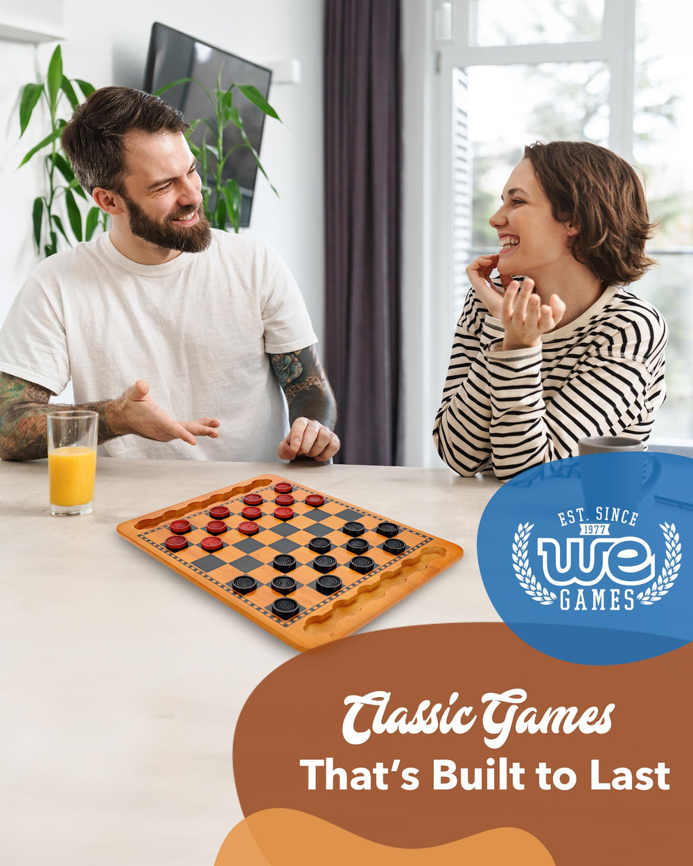 WE Games complete set ensures quick setup, easy cleanup, and lasting tabletop entertainment.