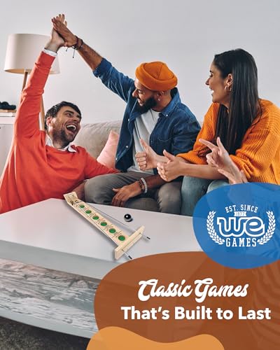 WE Games Shoot The Moon table-top action showcases durable design in use.