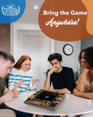 WE Games heritage highlights quality and family-friendly design.