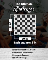 WE Games travel chess set is compact and ready for on-the-go games