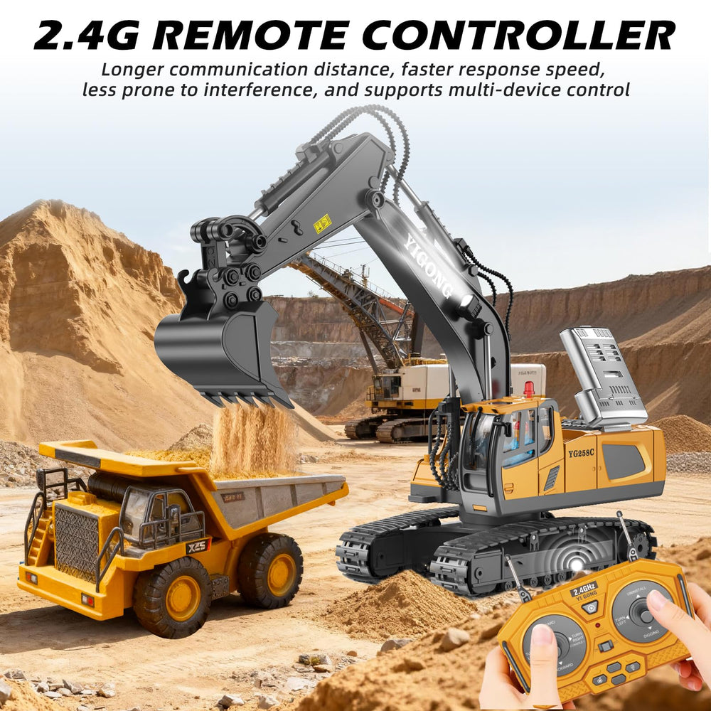 Reinforced alloy bucket enabling authentic digging and loading movements