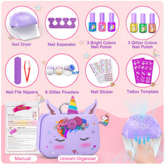Websonaw glitter powder set adds sparkling nail art