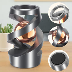 Wecsv Rose Gold toy on base supports calm concentration during tasks